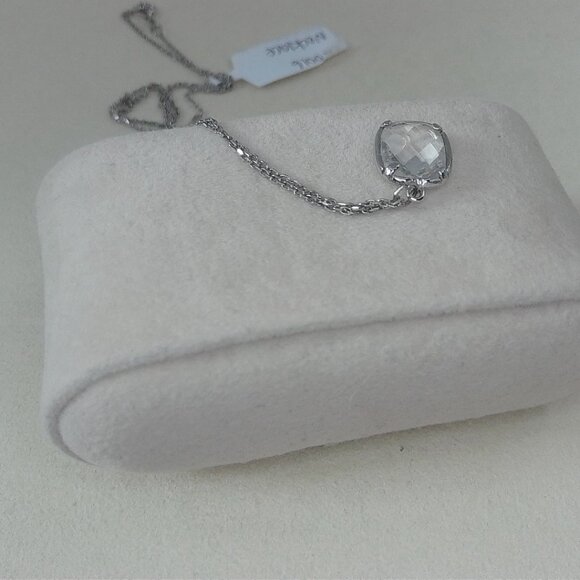 Sterling Silver DBJ Pendant Necklace – 17” - Picture 3 of 5